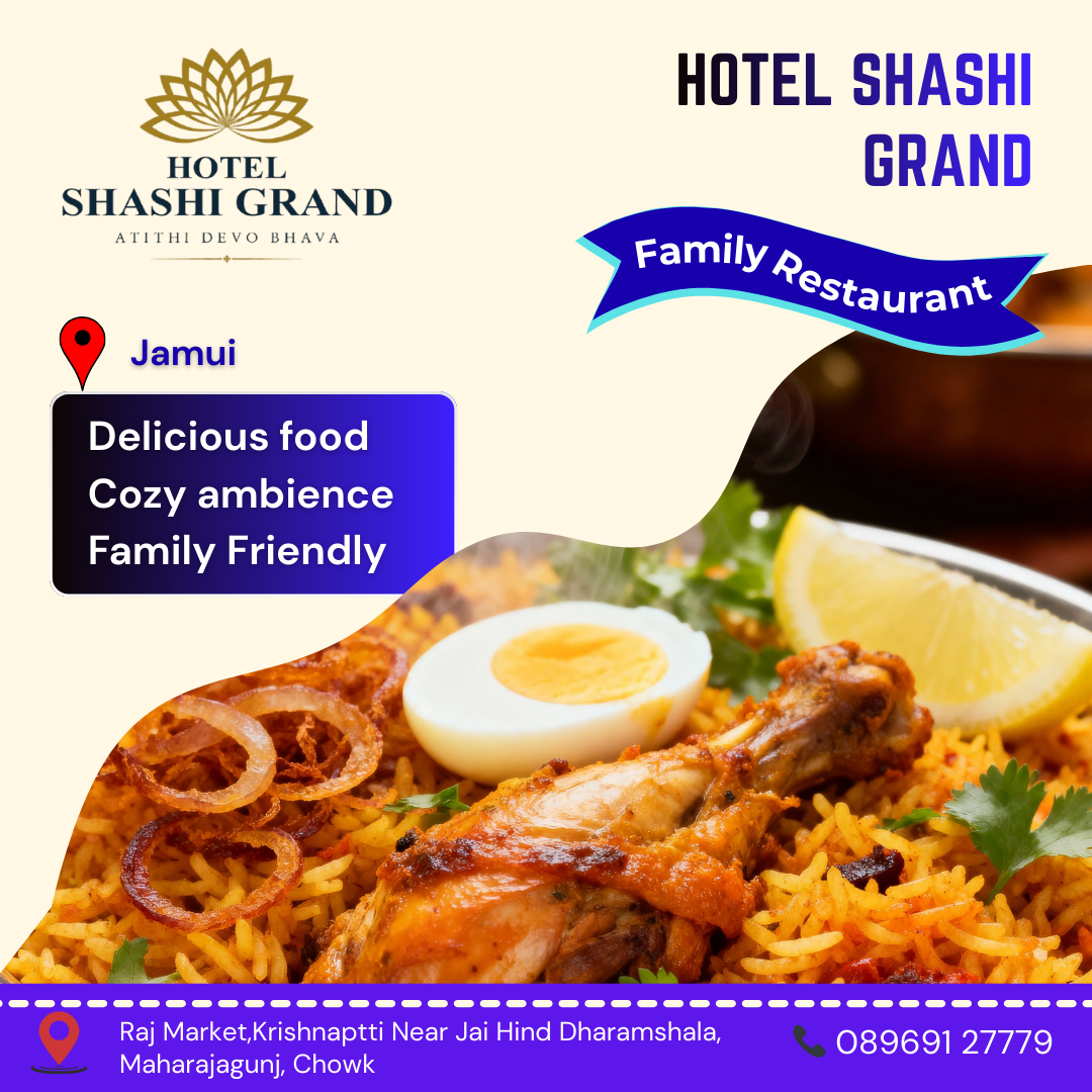 Hotel Shashi Grand — family restaurant post